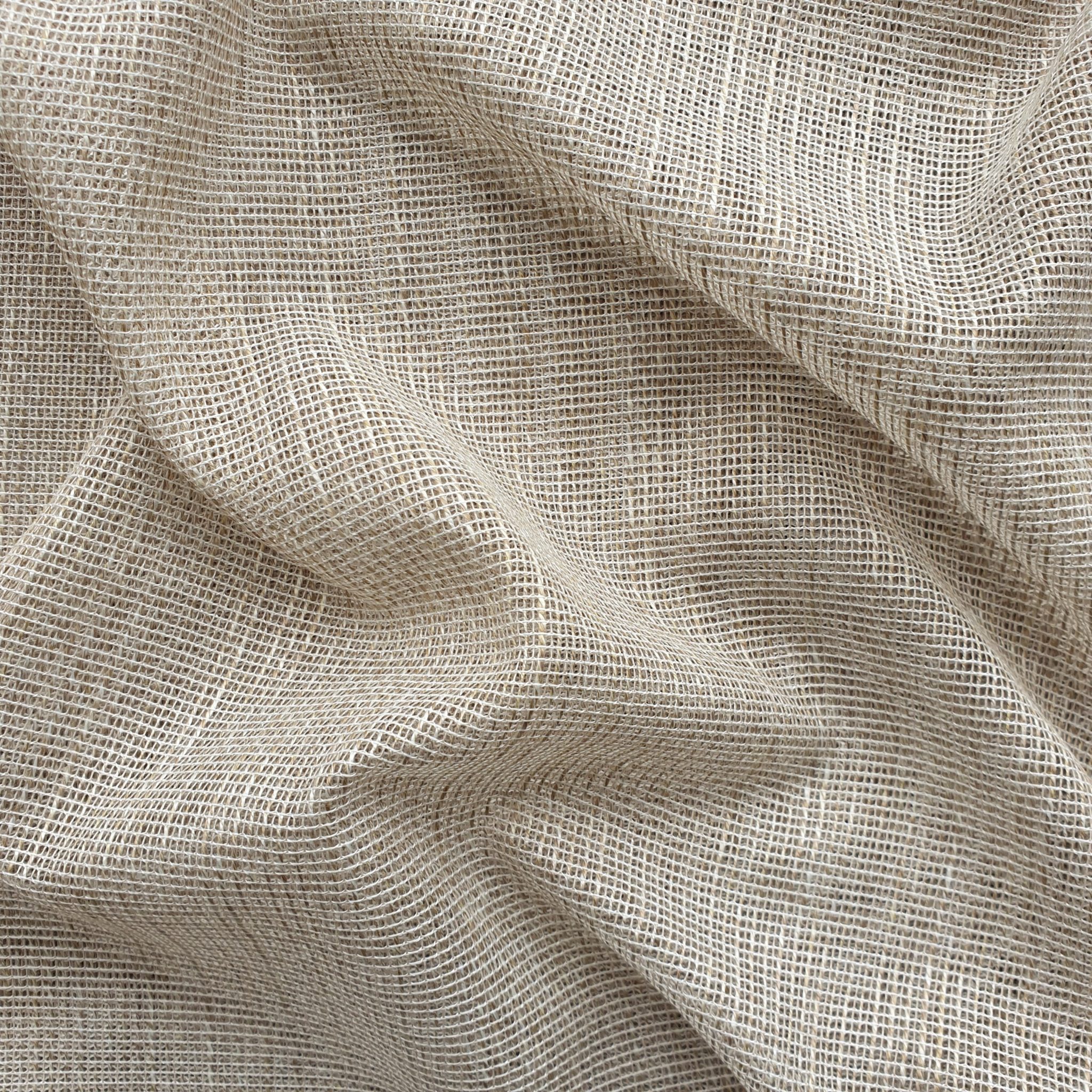 Palmerston Sand - Voile FR Fabric - Commercial and Residential Voile